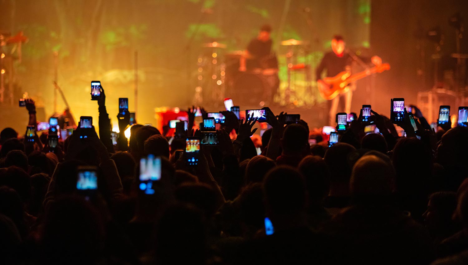Event Internet Considerations Crowd at Concert