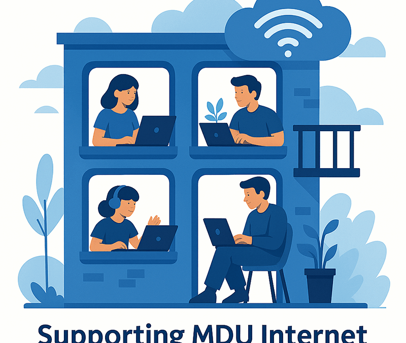 How MDU Internet Supports Remote Work and Learning for Residents