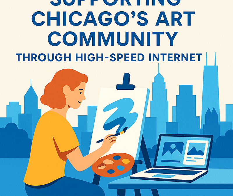 Supporting Chicago’s Art Community Through High-Speed Internet
