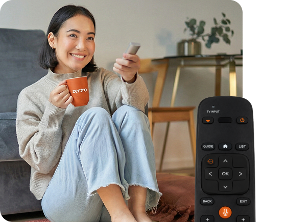 Better TV with Zentro Home Internet Provider